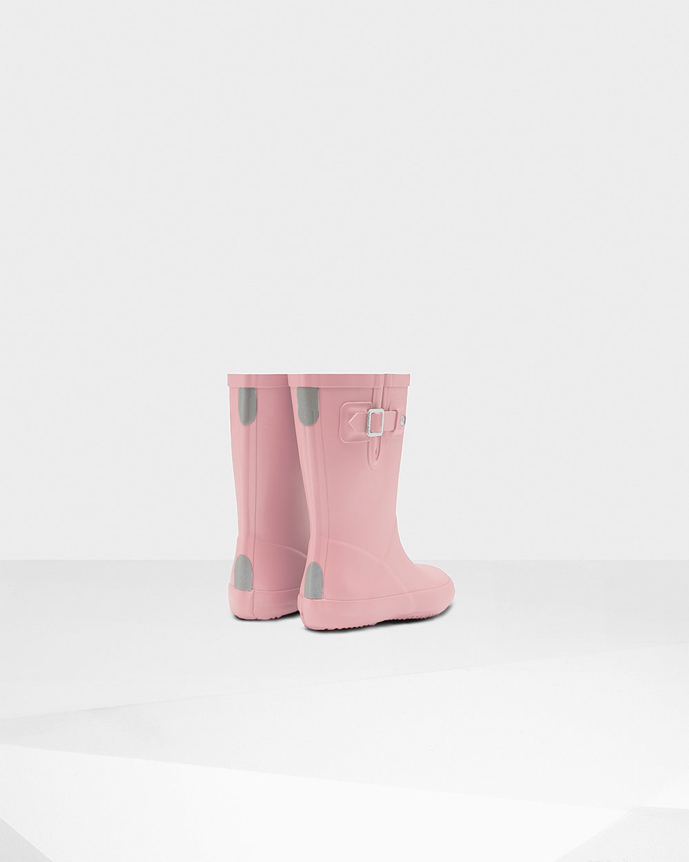 Botas de Lluvia Hunter Niños - Original First Flat Sole - Rosas - IVRJUNK-80